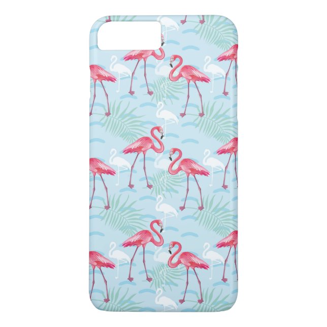 Coques Case-Mate iPhone Motif de Flamant rose (Dos)