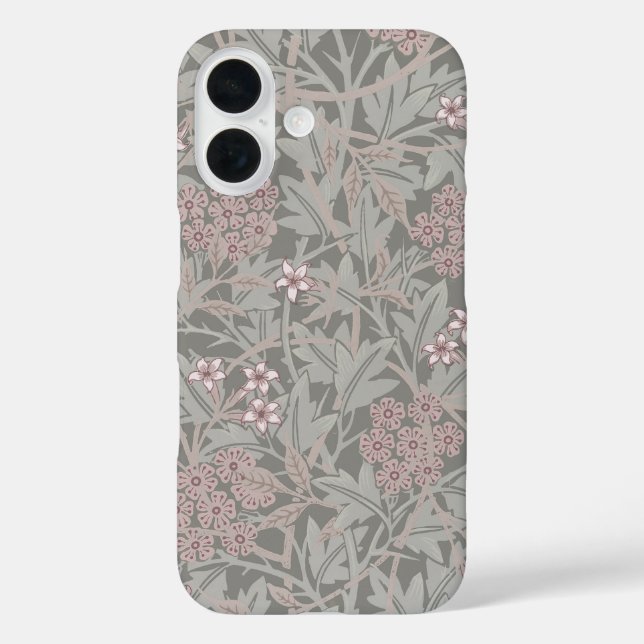 Coques Case-Mate iPhone Motif de fleur de jasmin de William Morris (Verso)