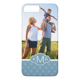 Coque iPhone 8 Plus/7 Plus Motif de Fleur-De-lis fait sur commande de photo