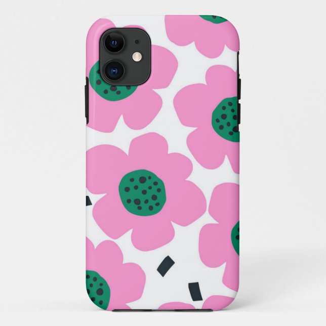 Coques Case-Mate iPhone Motif de fleurs (Dos)