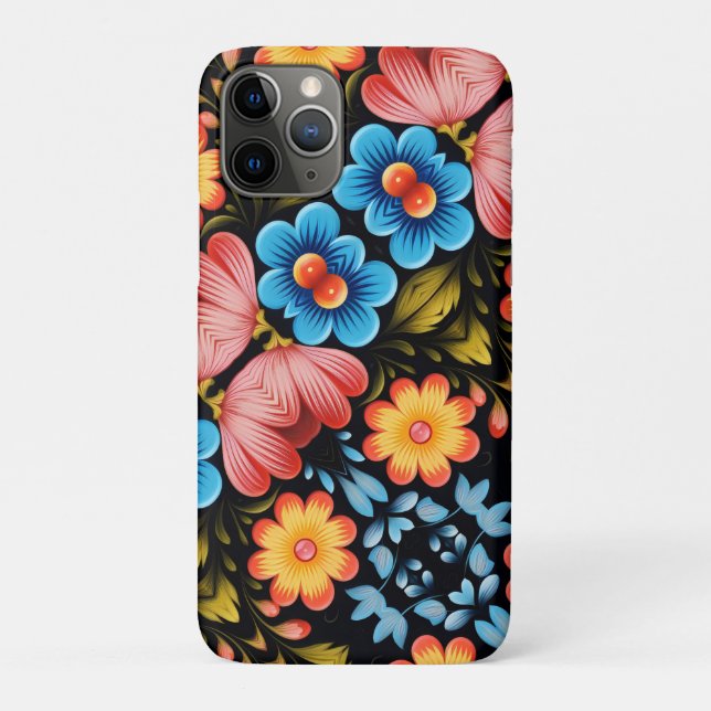 Coques Case-Mate iPhone Motif de fleurs (Dos)