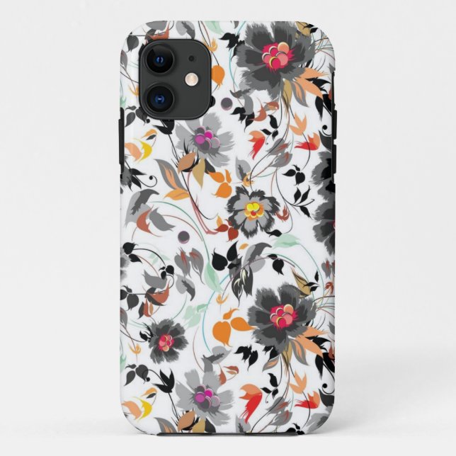 Coques Case-Mate iPhone Motif de fleurs (Dos)