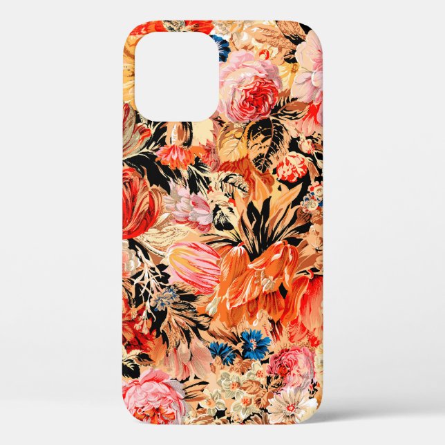 Coques Case-Mate iPhone Motif de fleurs de brosse (Verso)