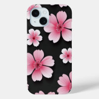 Motif de fleurs de cerisier de Sakura rose