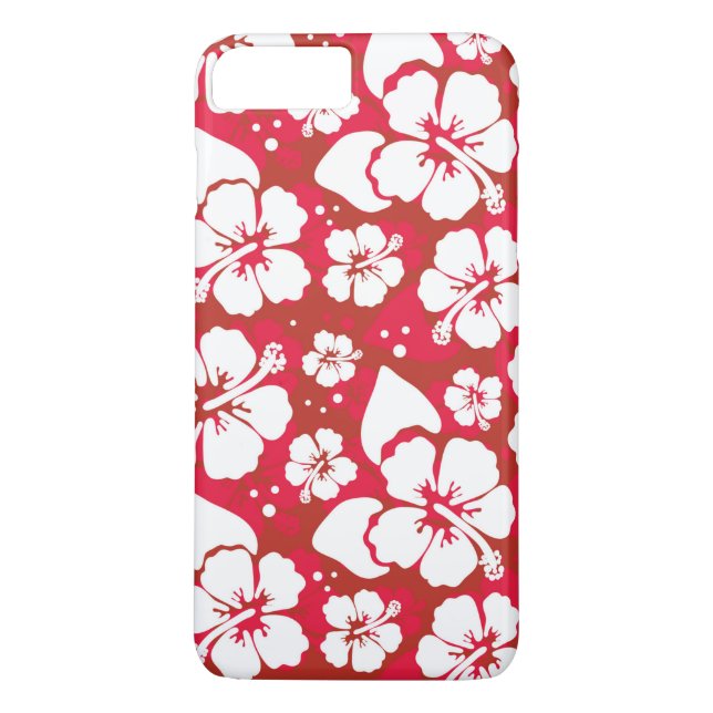 Coques Case-Mate iPhone Motif de fleurs de ketmie (Dos)