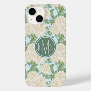 Coque Case-Mate iPhone Motif de fleurs de maman du jardin blanc