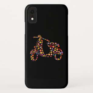 Case-Mate iPhone Case Motif de fleurs de scooter moteur