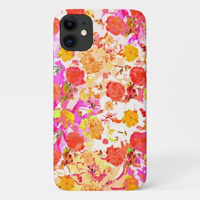 Coques Case-Mate iPhone Motif de fleurs mignonnes pour filles (Dos)