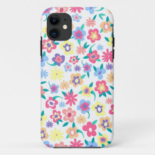 Case-Mate iPhone Case Motif de fleurs printanières colorées mignonnes