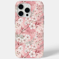 Motif de fleurs Sakura rose