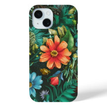 MOTIF DE FLEURS SAUVAGES RETRO