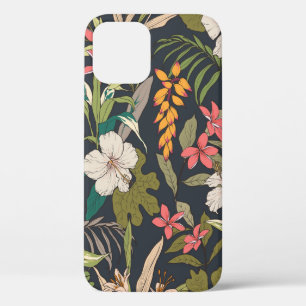 Case-Mate iPhone Case Motif de fleurs tropicales sans joint arrière - pl
