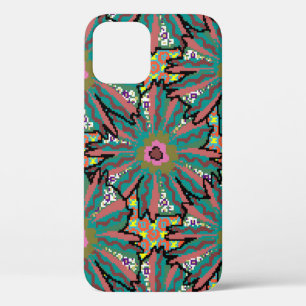 Case-Mate iPhone Case motif de fleurs vintage. Style Doodle, parquet de