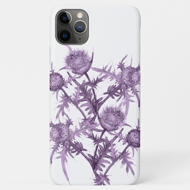 Coques Case-Mate iPhone motif de fleurs violettes (Dos)