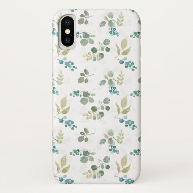 Coques Case-Mate iPhone Motif de floraison de plaisir (Dos)