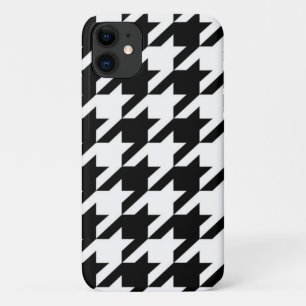 Case-Mate iPhone Case motif de fond blanc et noir géométrique chic