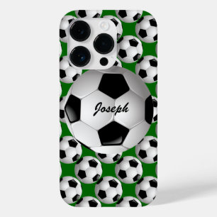 Coque Case-Mate iPhone Motif de football personnalisé