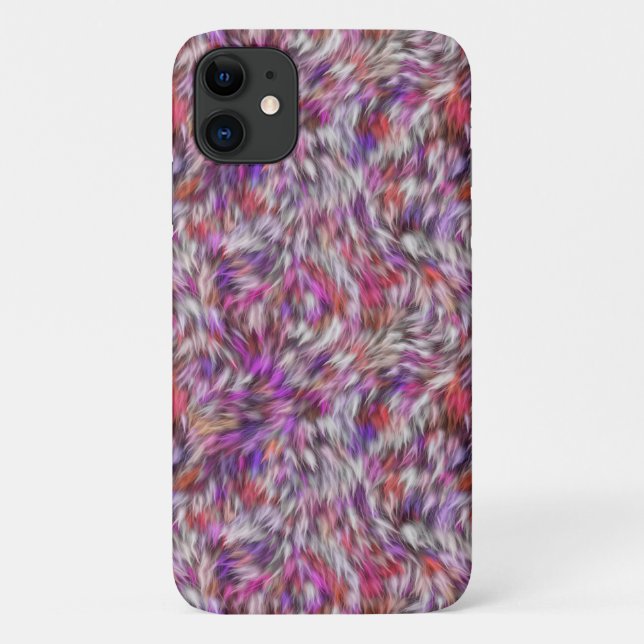 Coques Case-Mate iPhone Motif de fourrure Brown animal (Dos)