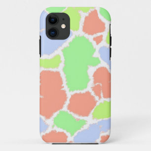 Case-Mate iPhone Case Motif de fourrure de girafe multicolore