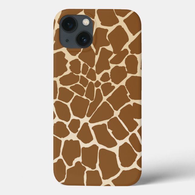 Coques Case-Mate iPhone Motif de fourrure Giraffe Imprimer (Verso)