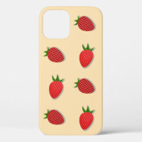 Motif de fraises pour les fruits à l'été bonnes vi