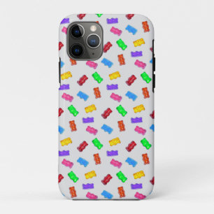Case-Mate iPhone Case Motif de friandises multicolores sur argent