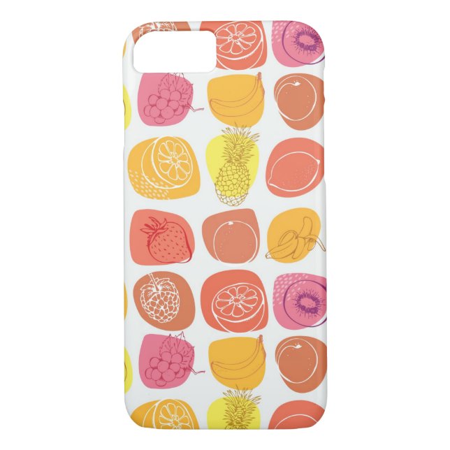 Coques Case-Mate iPhone Motif de fruit (Dos)