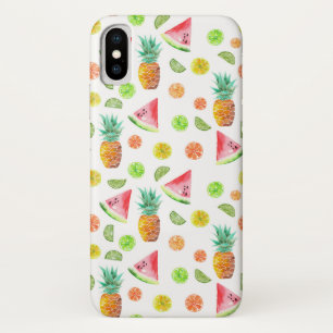 Coque Case-Mate iPhone Motif de fruit glacé d'aquarelle