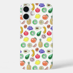 Coque Pour iPhone 16 Plus Motif de fruits