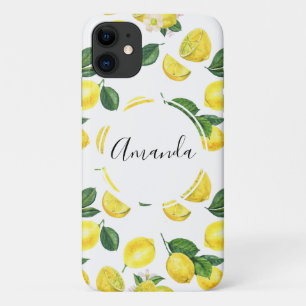 Case-Mate iPhone Case Motif de fruits aux citrons jaunes