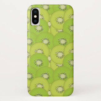Coque iPhone X Motif de fruits de Kiwi