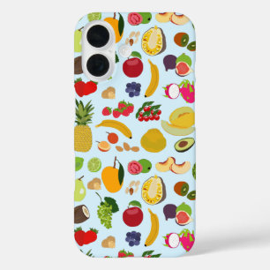 Coque Pour iPhone 16 Motif de fruits d'été coloré