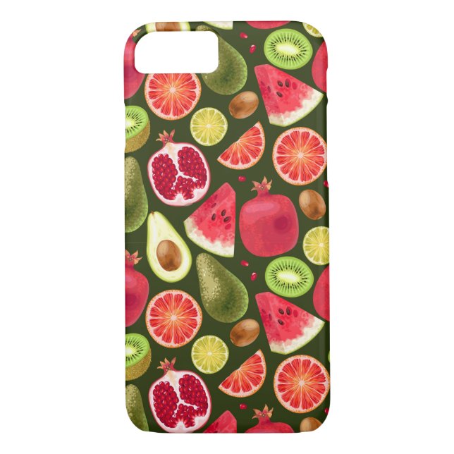 Coques Case-Mate iPhone Motif de fruits tropicaux Coque-coque iphone de ma (Dos)