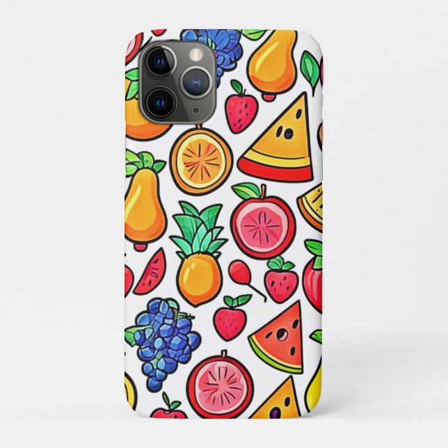 Coques Case-Mate iPhone Motif de fruits vibreux (Dos)