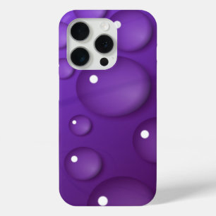 Coque Case-Mate iPhone Motif de goutte d'eau violet