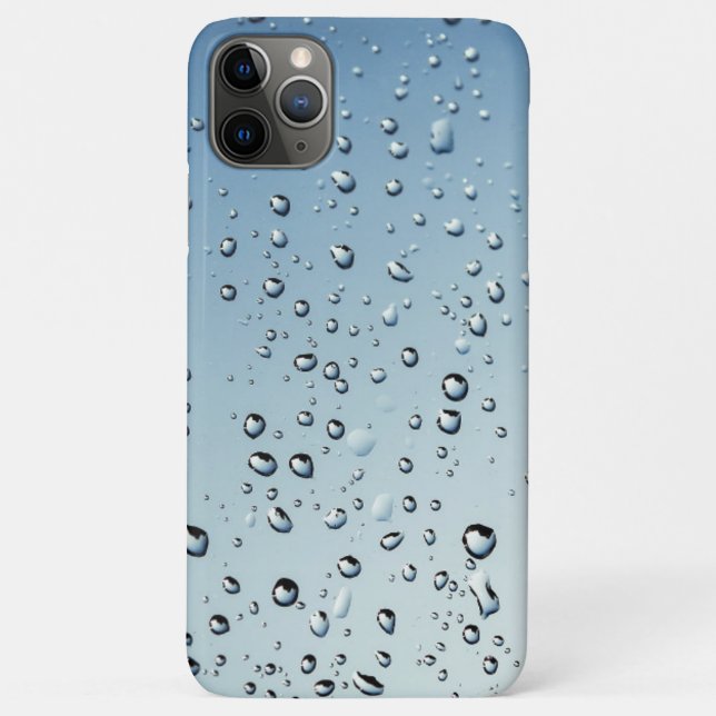 Coques Case-Mate iPhone motif de gouttes de pluie très cool (Dos)
