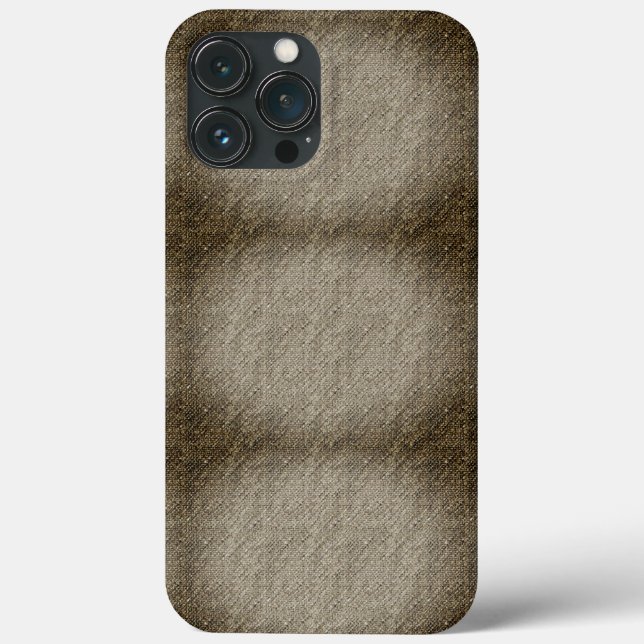 Coques Case-Mate iPhone Motif de grain de bois ton marron (Verso)