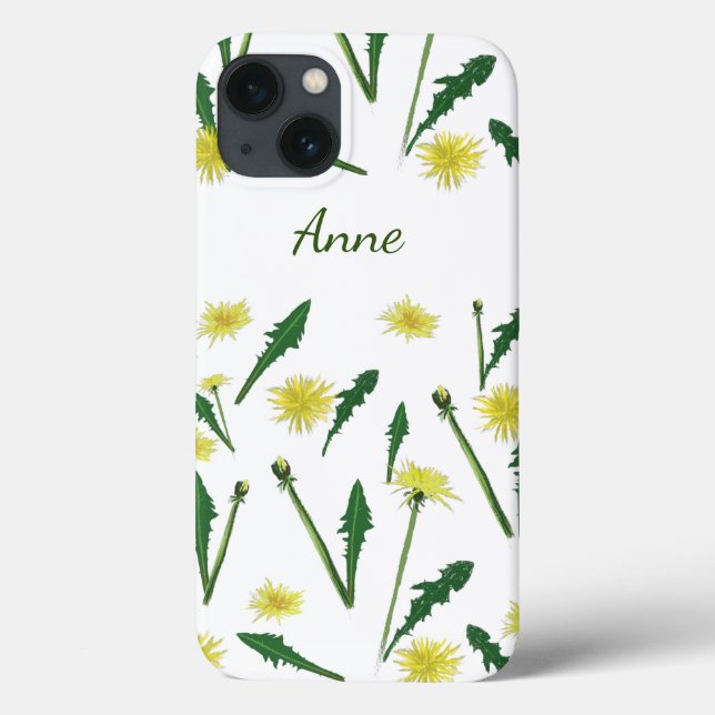 Coques Case-Mate iPhone Motif de jardin Dandelions (Verso)
