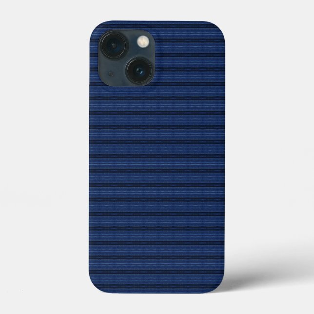 Coques Case-Mate iPhone motif de jeans bleu (Verso)