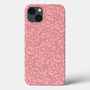 Etui iPhone 13 Motif de Kawaii avec les gâteaux mignons