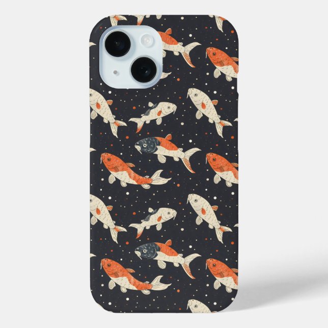 Coques Case-Mate iPhone Motif de Koi Carps (Verso)