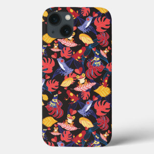 Etui iPhone 13 Motif De La Grenouille Amoureuse
