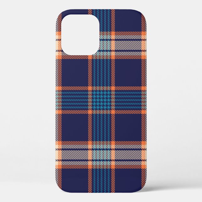 Coques Case-Mate iPhone Motif de la marine tartan (Verso)