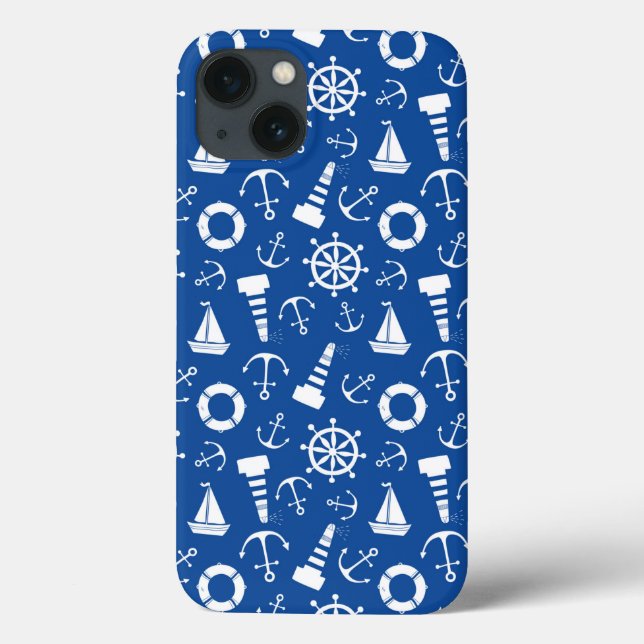Coques Case-Mate iPhone Motif de la mer bleue (Verso)