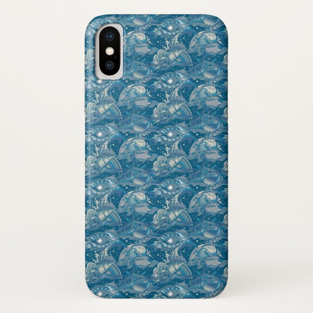 Coques Case-Mate iPhone Motif de la mer tropicale (Dos)