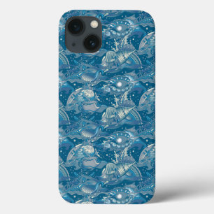Etui iPhone 13 Motif de la mer tropicale