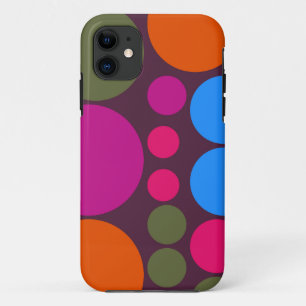 Etui iPhone Case-Mate Motif de la mosaïque Retro Polka Dot #5