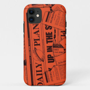 Coques Pour iPhone Motif de la planète quotidienne - Rouge