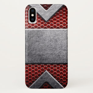 Coques Pour iPhone Motif de la plaque de métal