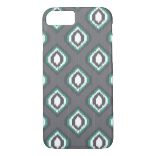 Coques Pour iPhone motif de la tribu rétro-ikat